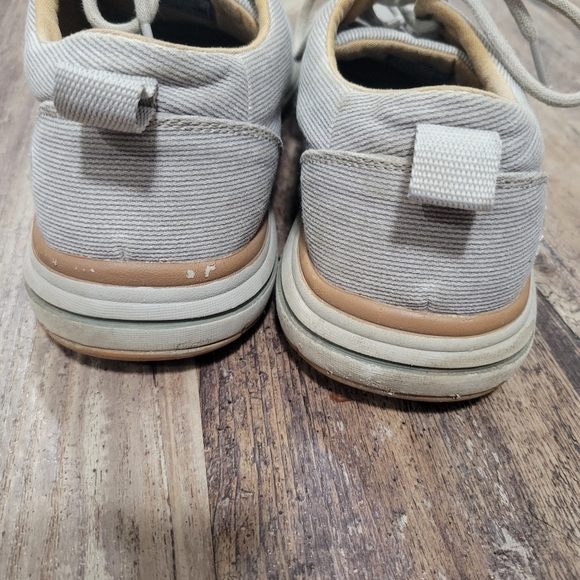 Skechers | Taupe Canvas Air-Cooled Memory Foam Preppy Classic Sneakers - Picture 2 of 5